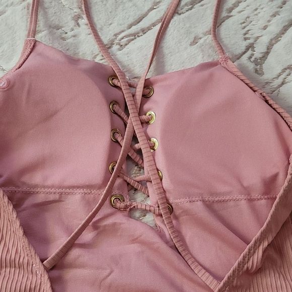 Dusty Rose YMI Swimsuit - Picture 5 of 5